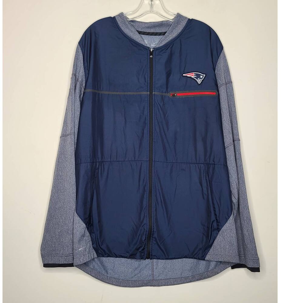 NFL Nike New England Patriots full zip lightweight jacket - large